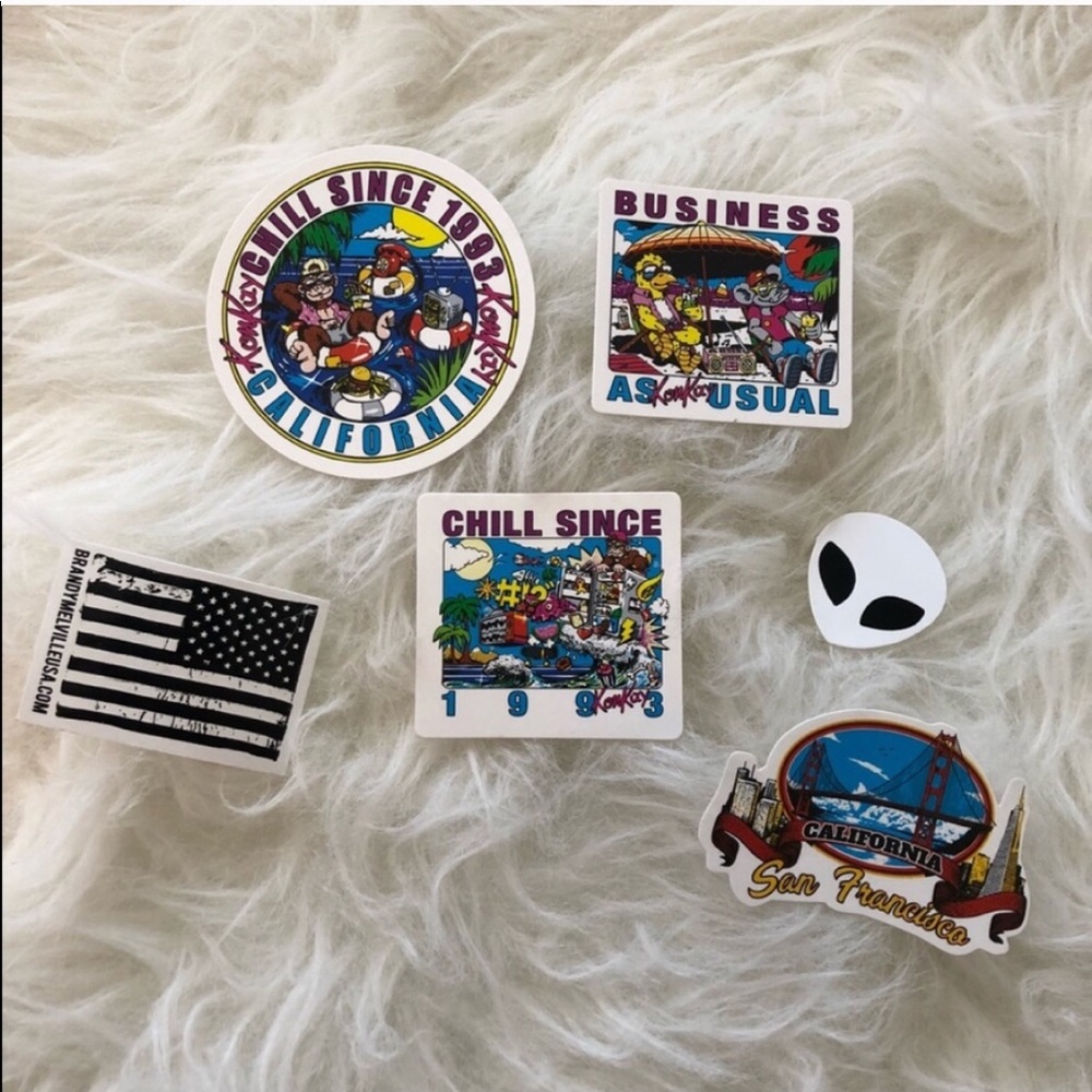 BRANDY MELVILLE STICKER Bundles Laptop phone case - Picture 8 of 8